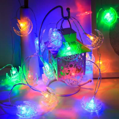 Moon string lights